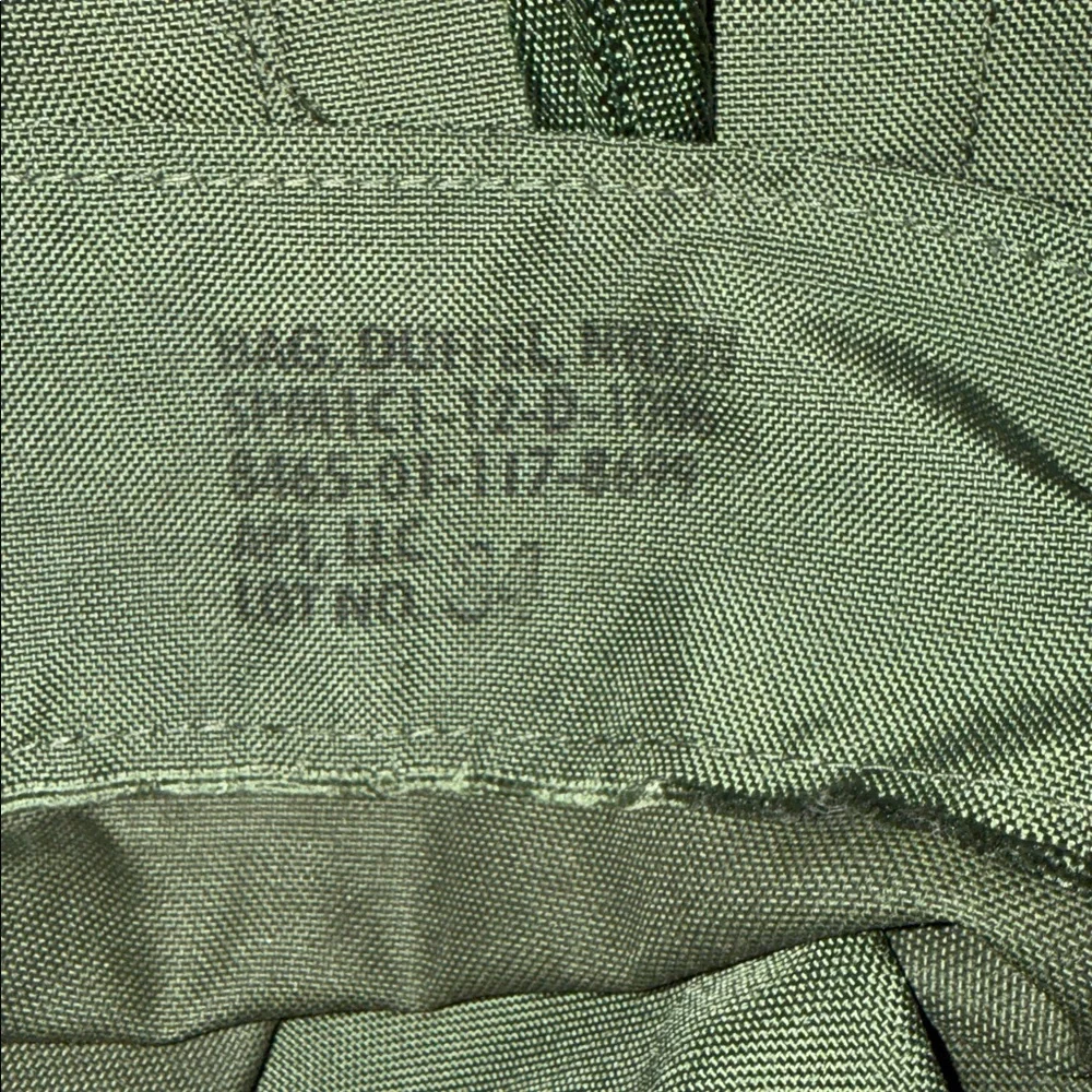 US Army Green Duffel Bag